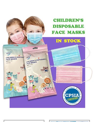 3-ply Disposable Children Mask 10pcs Pack