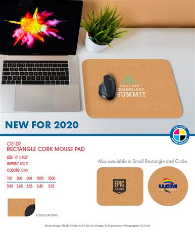 NEW Cork Mouse Pads