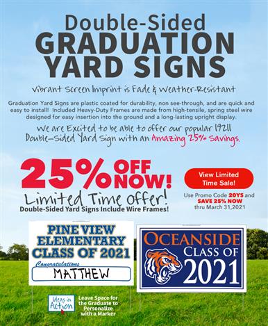 Save Big on Yard Signs for a Limited Time