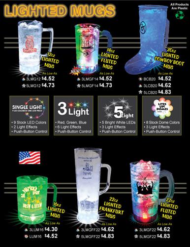 Lighted Mugs - Made in the USA