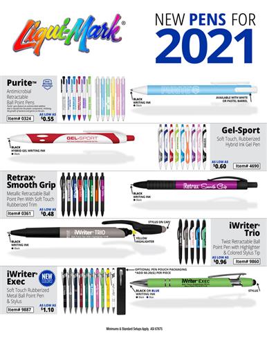 New Pens for 2021
