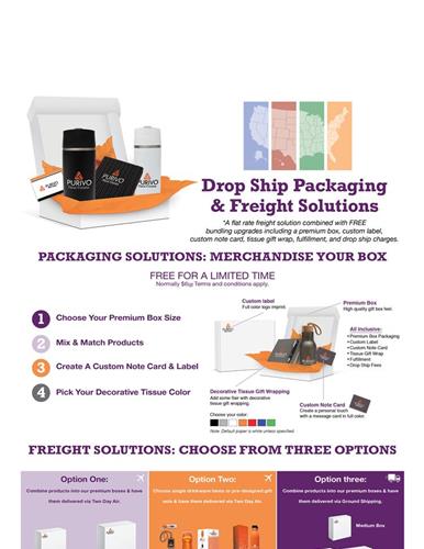 New Drop Ship Packaging  Freight Solutions Program