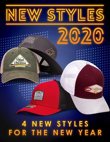 4 new styles for 2020 now in stock