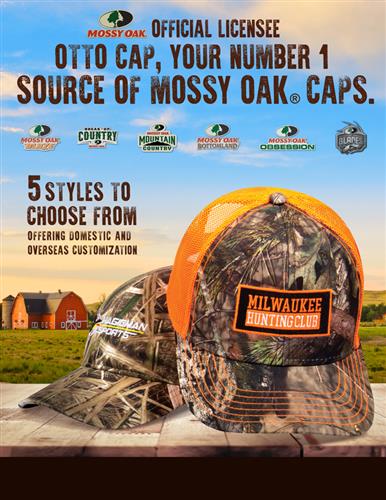 OTTO CAP - official licensee for Mossy Oak headwear