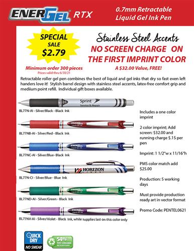 Executive Gel Ink Pen Sale