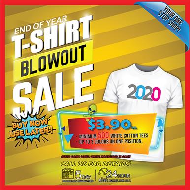 T-Shirt BLOW OUT Sale